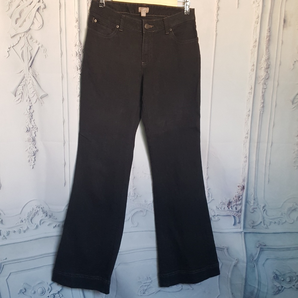 J.Jill Stretch Flare Leg Jeans - Picture 7 of 8